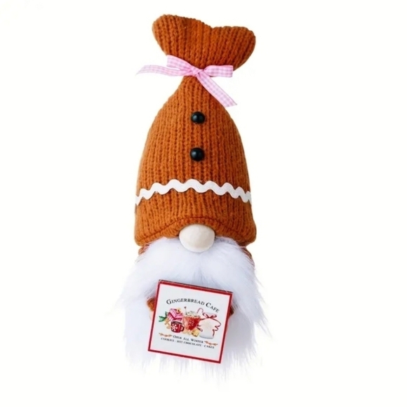 Other - Gingerbread Cafe Gnome with Cute Hat
